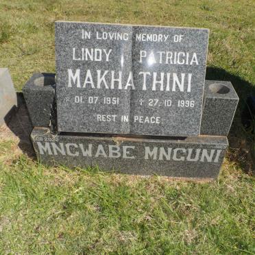 MAKHATHINI Lindy Patricia 1951-1996