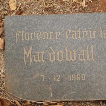 MacDOWALL Florence Patricia -1960