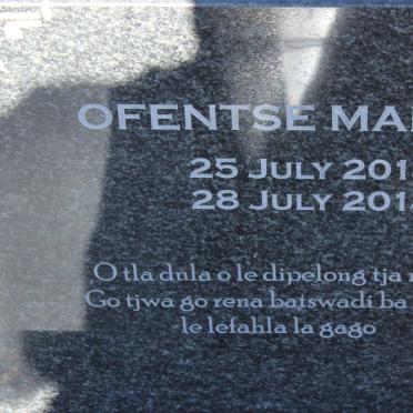 MAKALE Ofentse 2014-2014