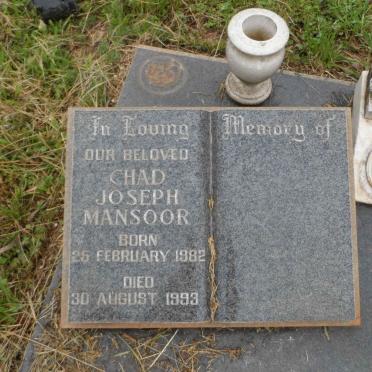 MANSOOR Chad Joseph 1982-1993