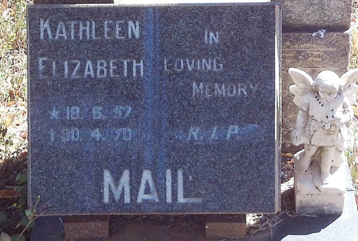 MAIL Kathleen Elizabeth 1957-1970