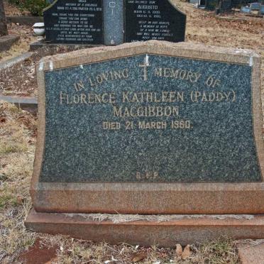 MACGIBBON Florence Kathleen -1960