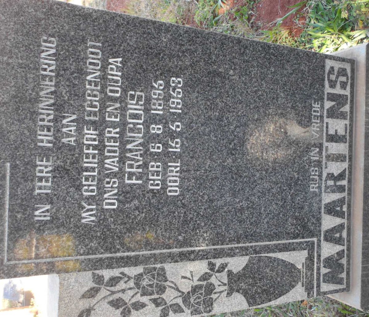 MAARTENS Francois 1895-1953