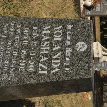 MASHAZI Yolanda 2000-2002