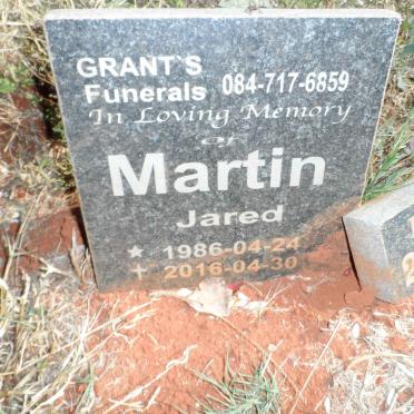 MARTIN Jared 1986-2016