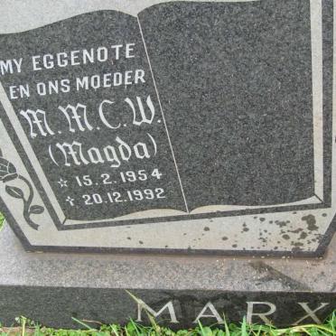 MARX M.M.C.W. 1954-1992