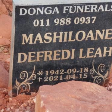 MASHILOANE Defredi Leah 1942-2021