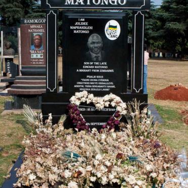 MATONGO Jolidee Maphandleni 1974-2021