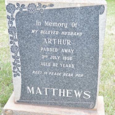 MATTHEWS Arthur -1956