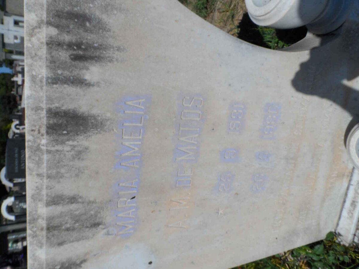 MATOS Maria Amelia A.M., de 1931-1980
