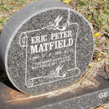 MATFIELD Eric Peter 1960-1960