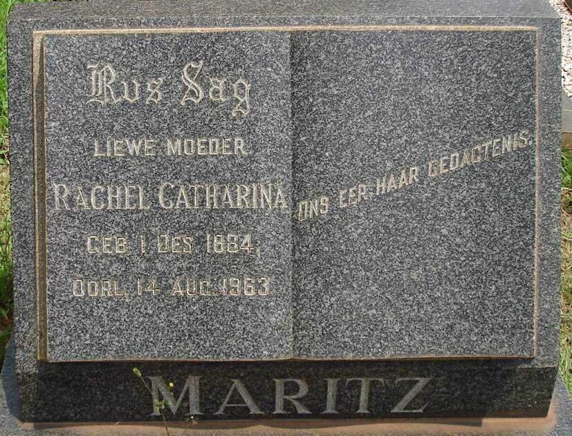 MARITZ Rachel Catherina 1884-1963