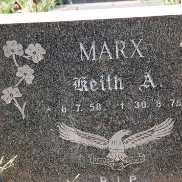 MARX Keith A. 1958-1975