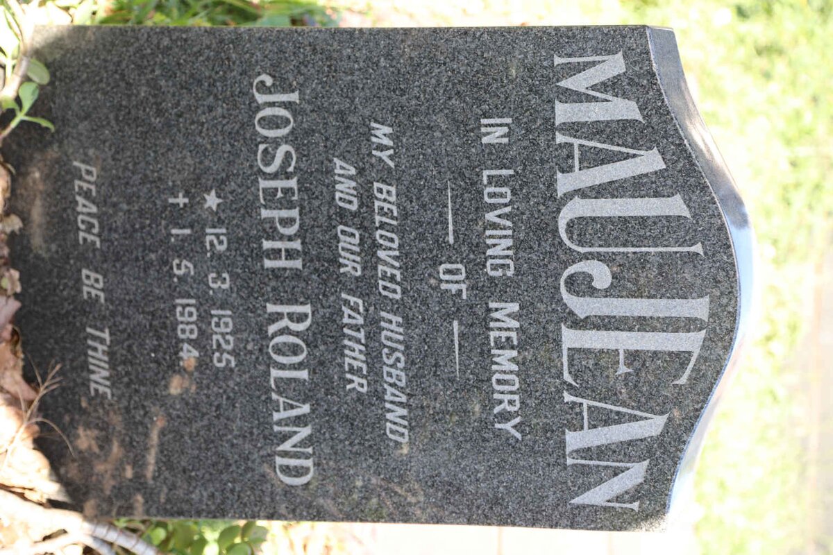 MAUJEAN Joseph Roland 1925-1984