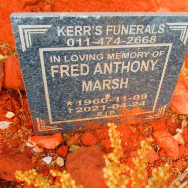 MARSH Fred Anthony 1960-2021