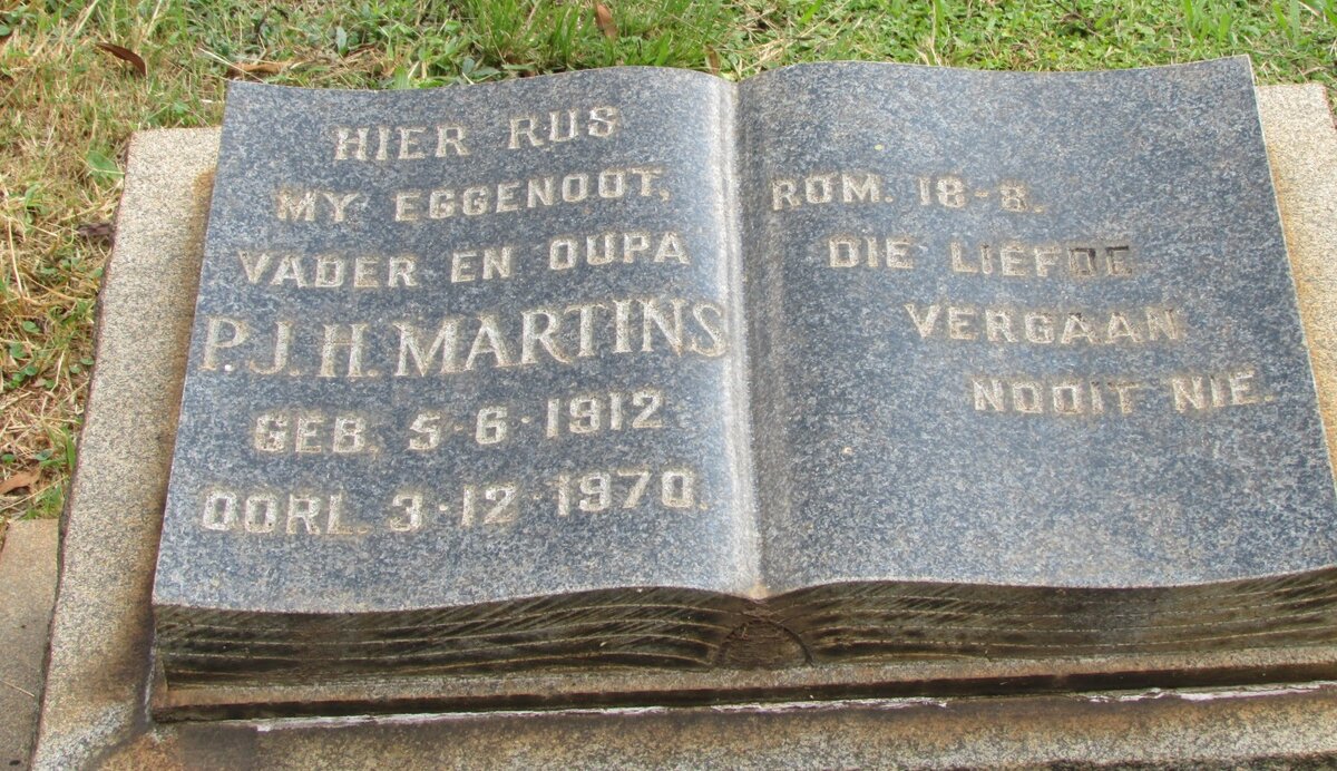 MARTINS P.J.H. 1912-1970