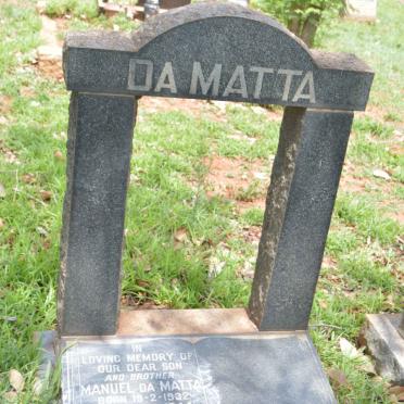 MATTA Manuel, da 1932-1944