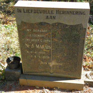 MARAIS N.J. 1932-1978