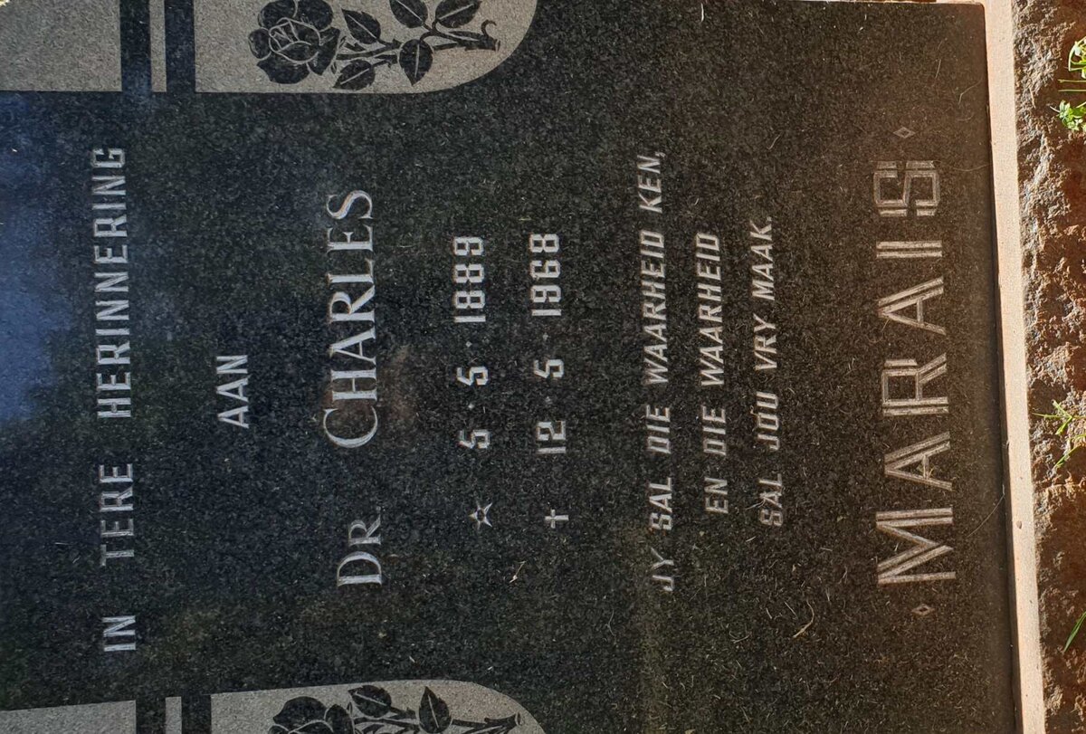 MARAIS Charles 1889-1968