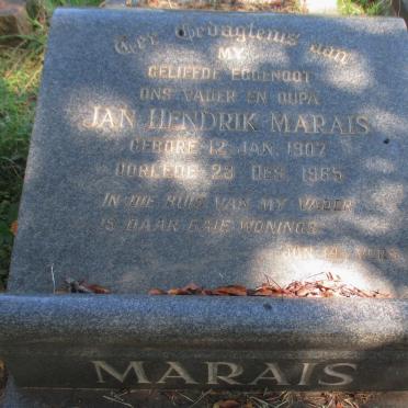 MARAIS Jan Hendrik 1907-1965