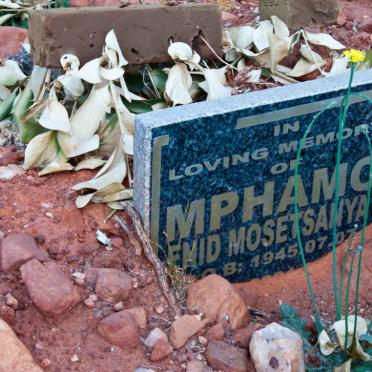 MPHAMO Enid Mosetsanya 1945-