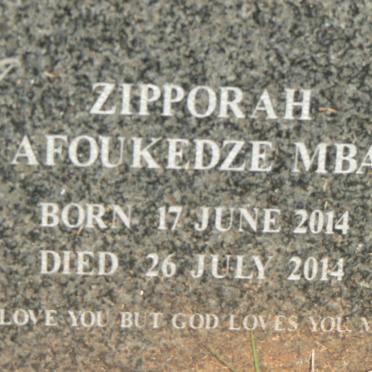 MBA Zipporah Afoukedze 2014-2014