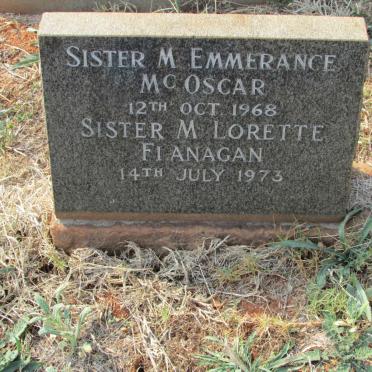 McOSCAR M. Emmerance -1968 :: FLANAGAN M. LORETTE -1973