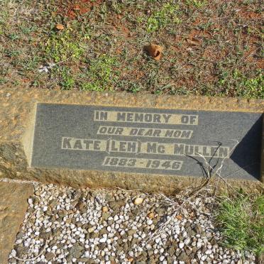 McMULLEN Kate nee LEH 1883-1946