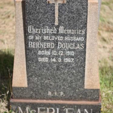 MCERLEAN Bernerd Douglas 1910-1967