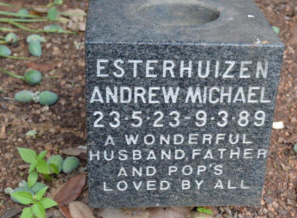 ESTERHUIZEN Andrew Michael 1923-1989