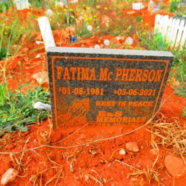 MCPHERSON Fatima 1981-2021