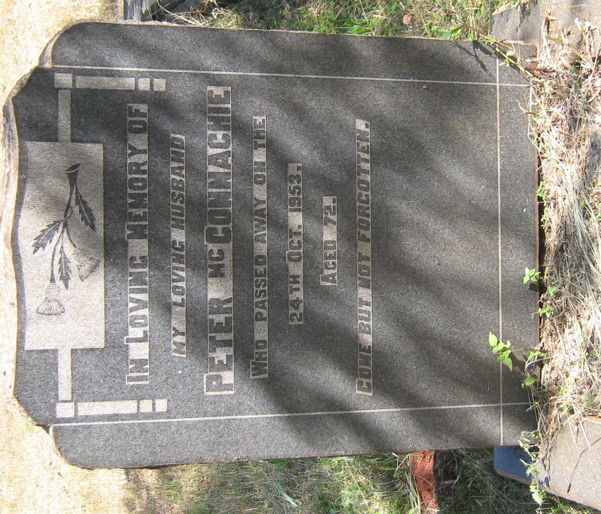 McCONNACHIE Peter -1953