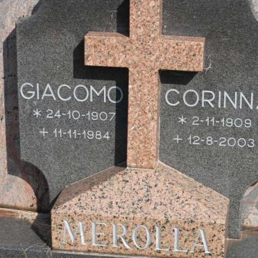 MEROLLA Giacomo 1907-1984 &amp; Corinn? 1909-2003