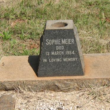 MEIER Sophie -1954