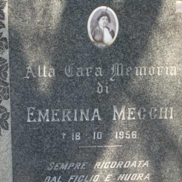 MECCHI Gino -1981 &amp; Emerina -1956