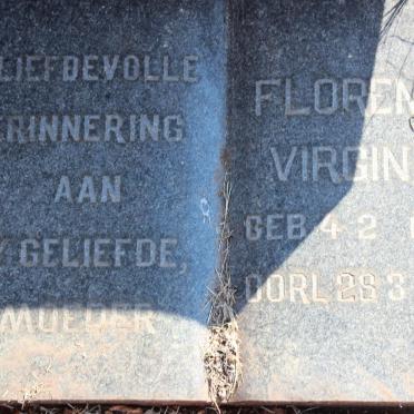 MERWE Sarel Daniel, van der 1911-1964 &amp; Florence Virginia 1916-1972 