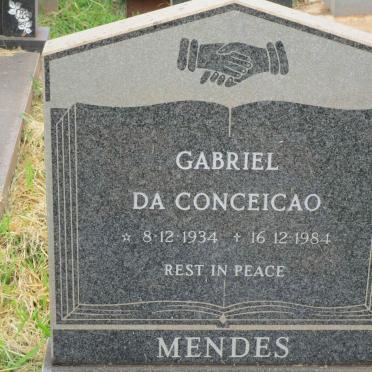 MENDES Gabriel Da Conceicao 1934-1984