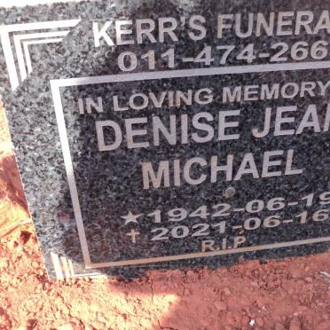 MICHAEL Denise Jean 1942-2021