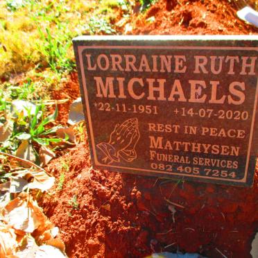 MICHAELS Lorraine Ruth 1951-2020