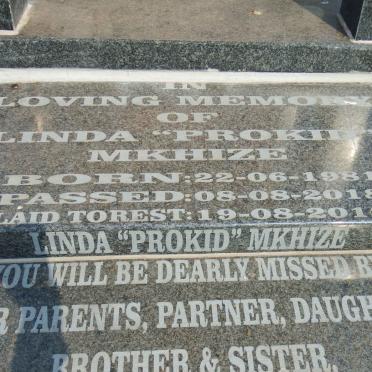 MKHIZE Linda 1981-2018