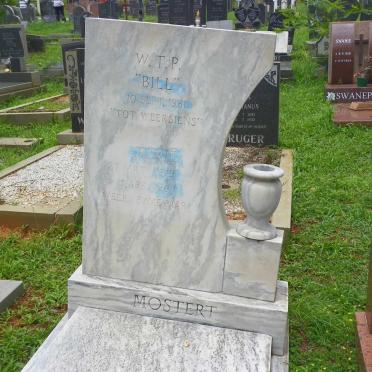 MOSTERT W.T.P. -1981 &amp; Jackie 1919-1997