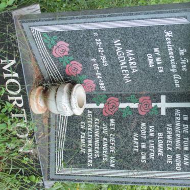 MORTON Maria Magdalena 1949-1987