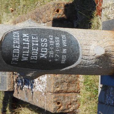 MOSS Frederick William 1942-1958