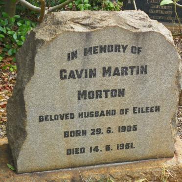 MORTON Gavin Martin 1905-1951