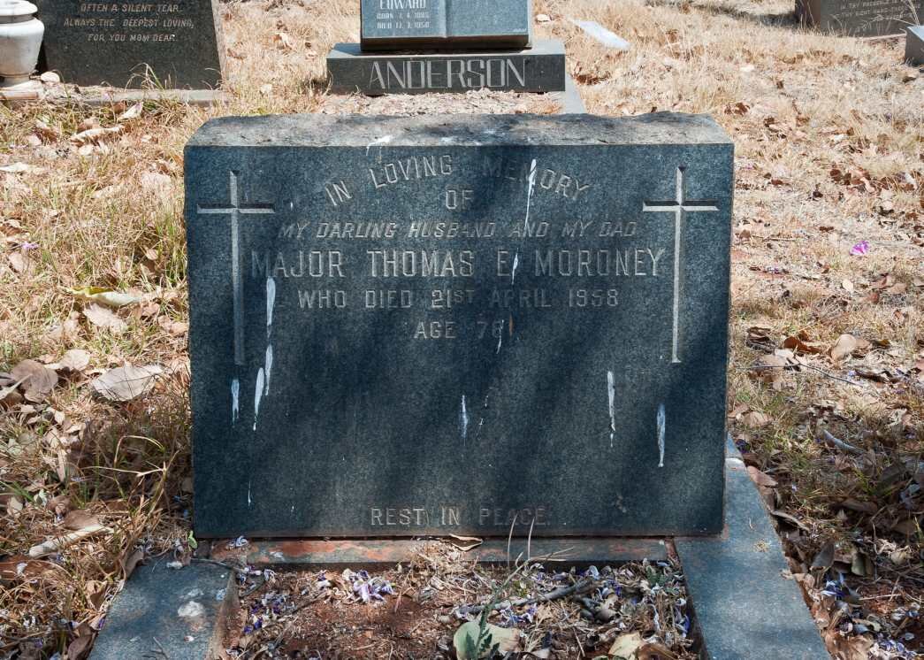 MORONEY Thomas E. -1958