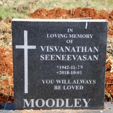 MOODLEY Visvanathan Seeneevasan 1942-2018