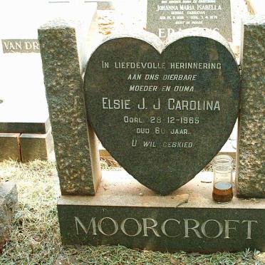 MOORCROFT Elsie J.J. Carolina 1905-1965