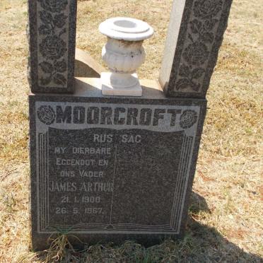 MOORCROFT James Arthur 1900-1967