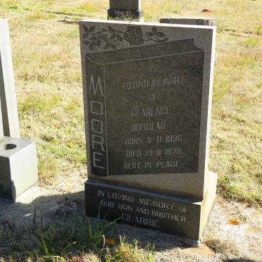 MOORE Clarence Douglas 1936-1970