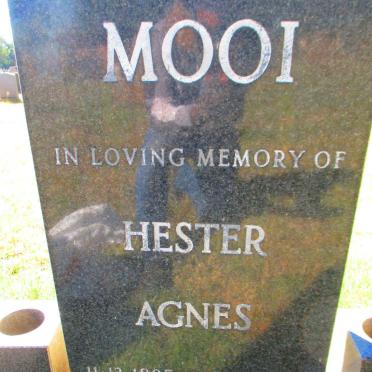 MOOI Hester Agnes 1895-1987